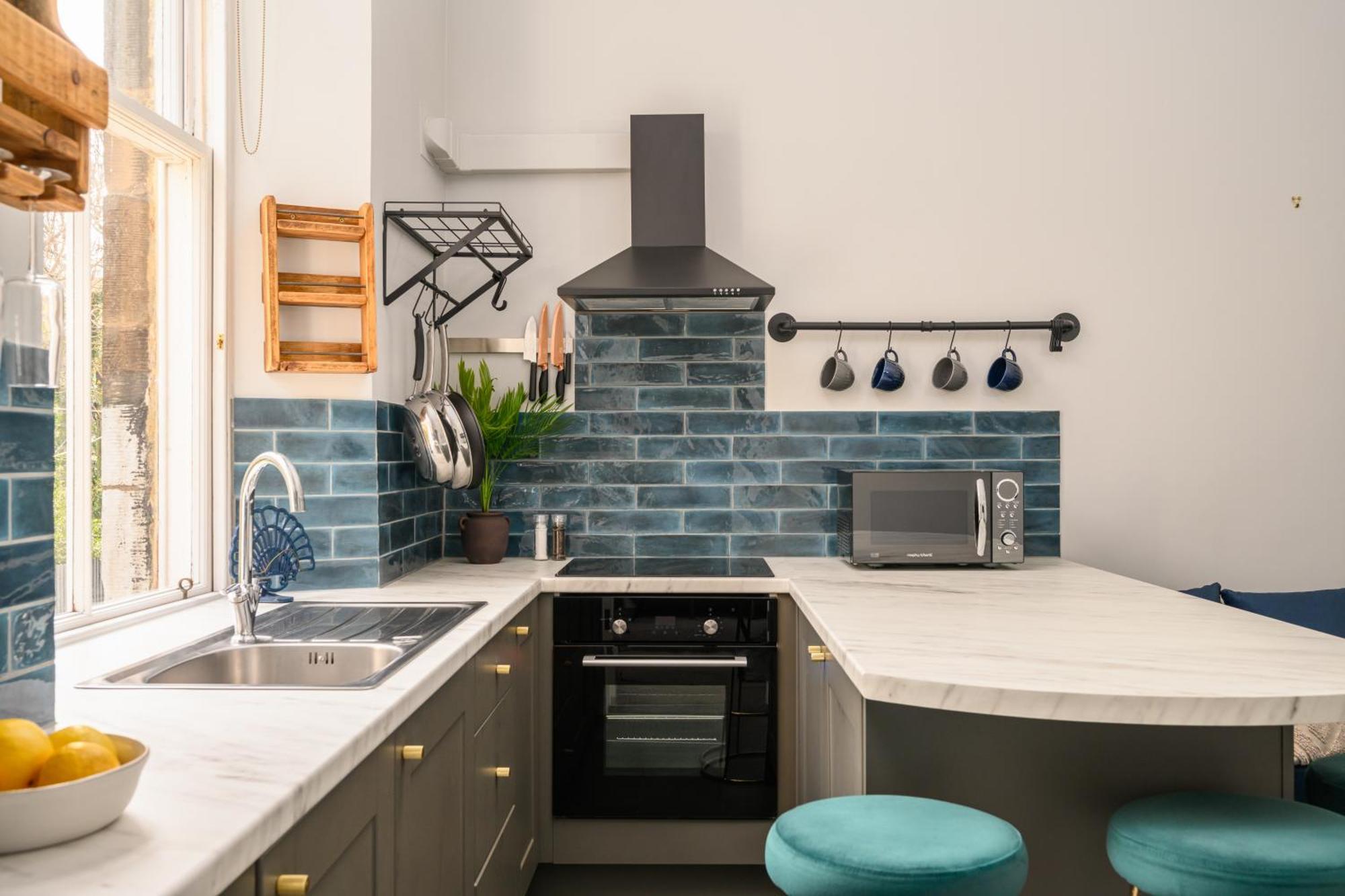 Vibrant Leith Flat Appartement EDI Buitenkant foto